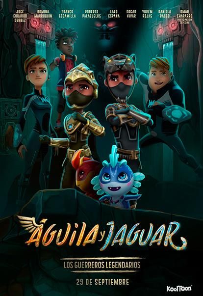 Águila y Jaguar: Los Guerreros Legendarios : Póster