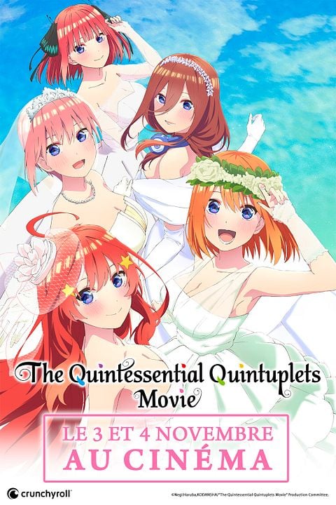 The Quintessential Quintuplets: La película : Póster
