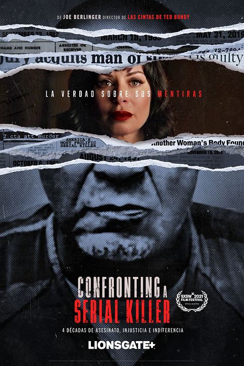 Confronting a Serial Killer : Póster