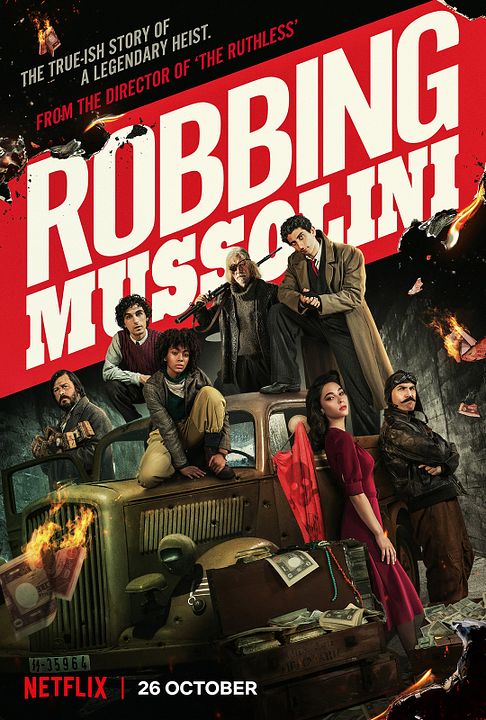 Robbing Mussolini : Póster