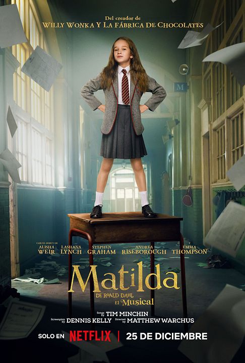 Matilda, de Roald Dahl: El musical : Póster