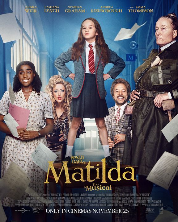 Matilda, de Roald Dahl: El musical : Póster