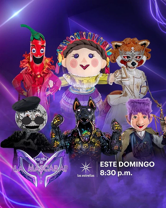 ¿Quién es la máscara? : Póster