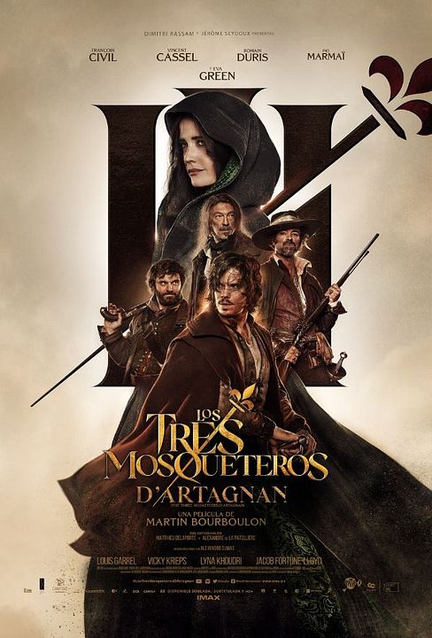 Los tres mosqueteros: D'Artagnan : Póster