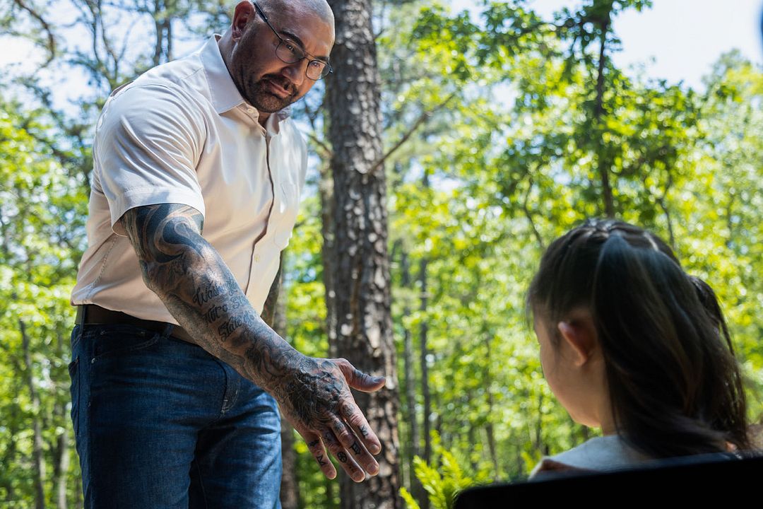Llaman a la puerta : Foto Kristen Cui, Dave Bautista