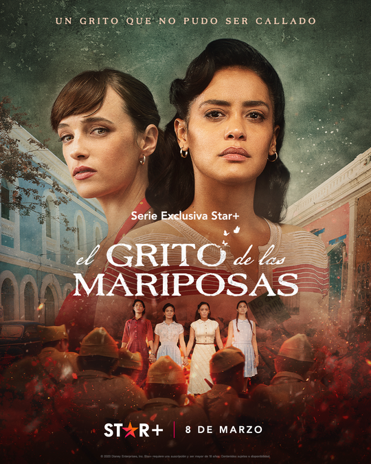 El grito de las mariposas : Póster