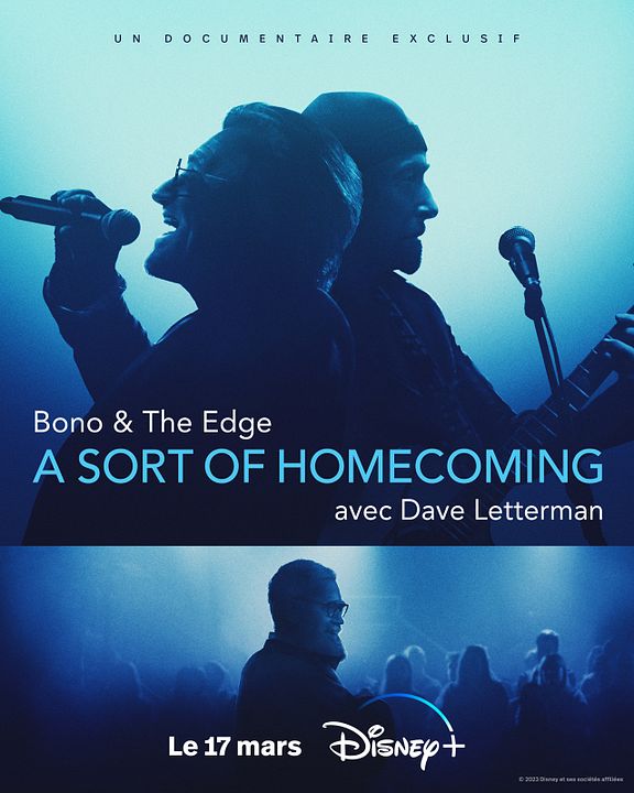 Bono & The Edge: A Sort of Homecoming con Dave Letterman : Póster
