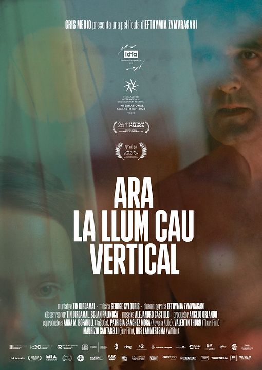 Ahora la luz cae vertical : Póster
