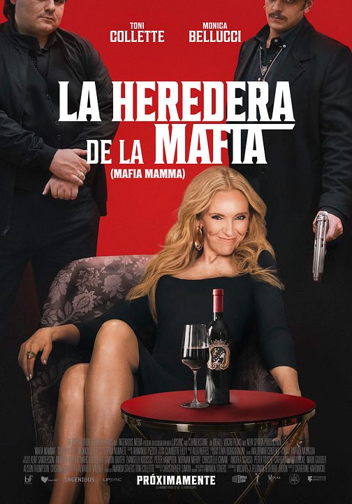 La heredera de la mafia : Póster