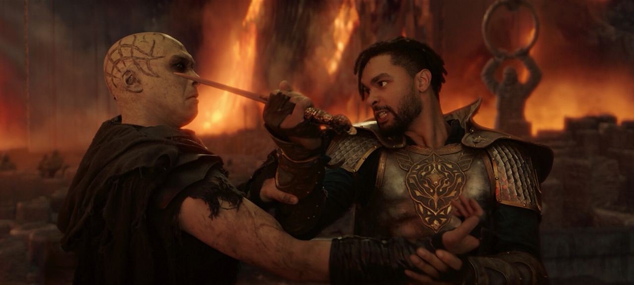 Calabozos & Dragones: Honor Entre Ladrones : Foto Regé-Jean Page, Chris Pine, Jason Wong