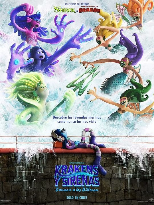 Krakens y Sirenas: Conoce a los Gillman : Póster