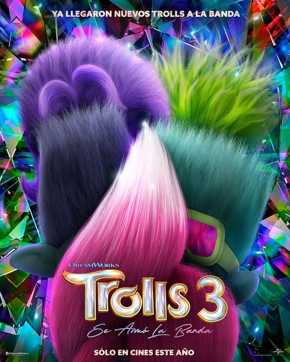 Trolls 3: Se amó la banda : Póster