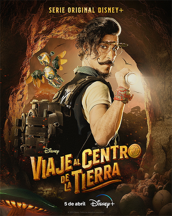Viaje al centro de la tierra : Póster