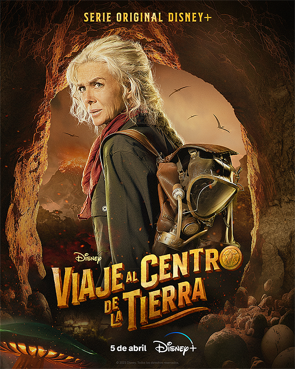 Viaje al centro de la tierra : Póster