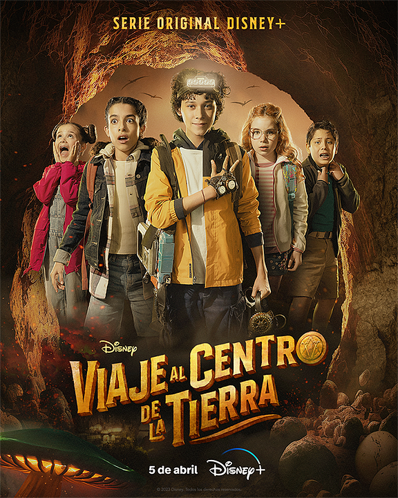 Viaje al centro de la tierra : Póster