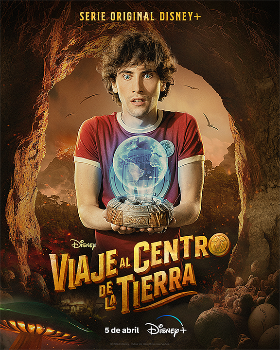 Viaje al centro de la tierra : Póster