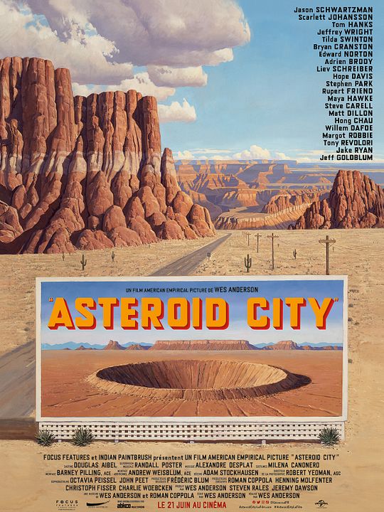Asteroid City : Póster