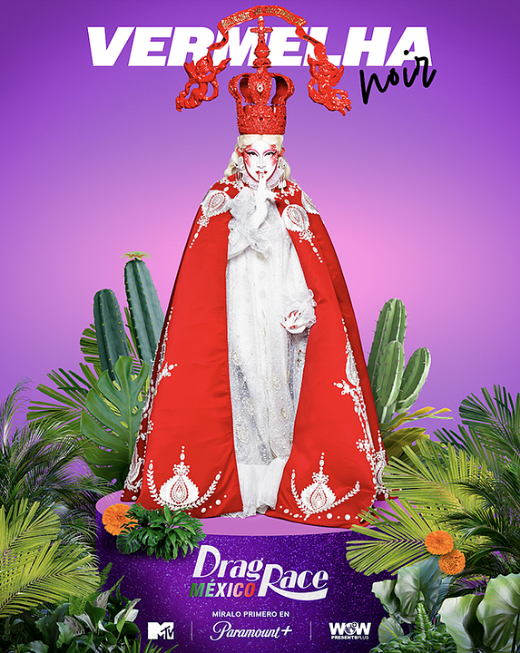 Póster Vermelha Noir