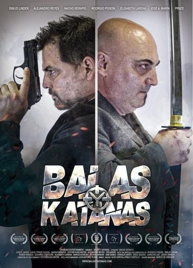 Balas y Katanas : Póster