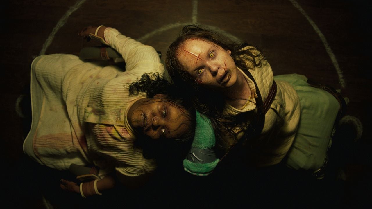 El Exorcista: Creyentes : Foto Lidya Jewett, Olivia O’Neill