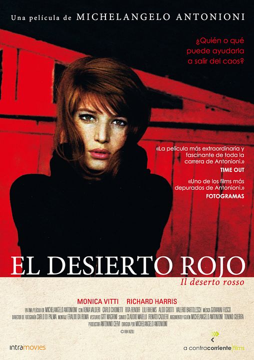 El desierto rojo : Póster