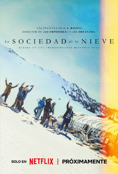 La sociedad de la nieve : Póster