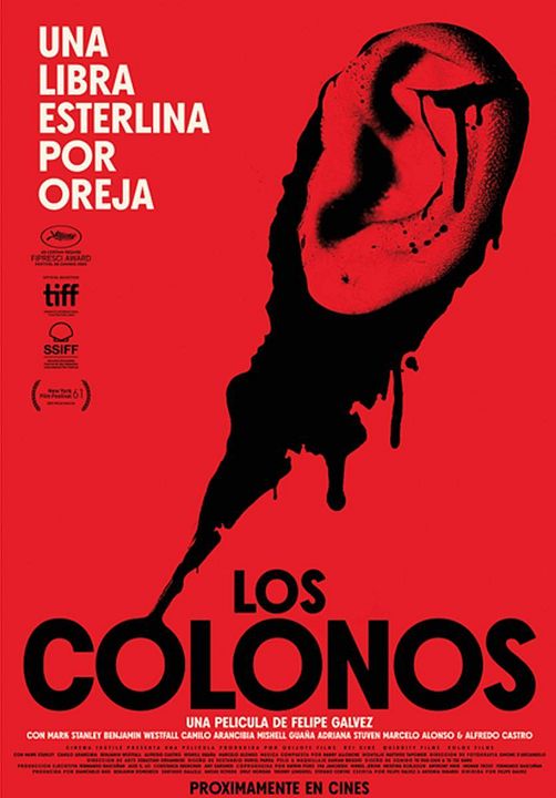 Los colonos : Póster