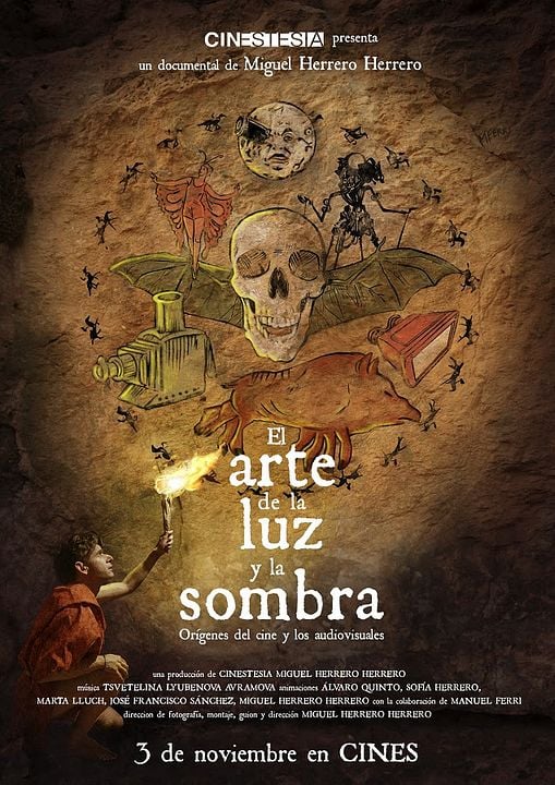 El arte de la luz y la sombra : Póster