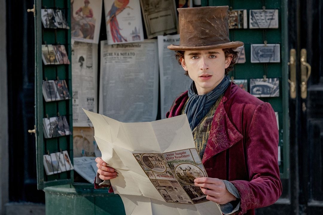 Wonka : Foto Timothée Chalamet