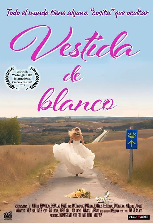 Vestida de blanco : Póster