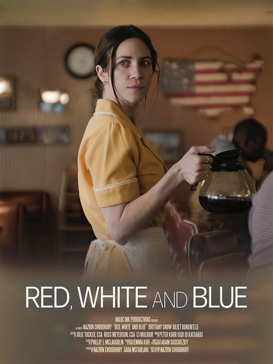 Red, White and Blue : Póster