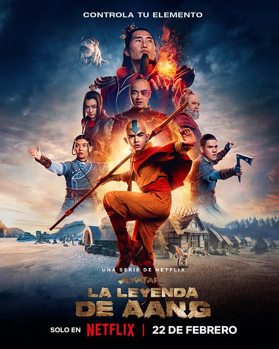 Avatar: La leyenda de Aang (2024) : Póster