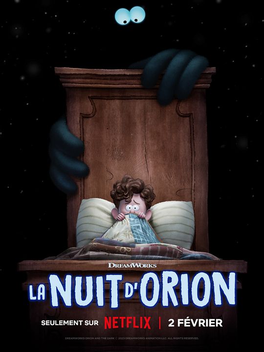 Orión y la oscuridad : Póster