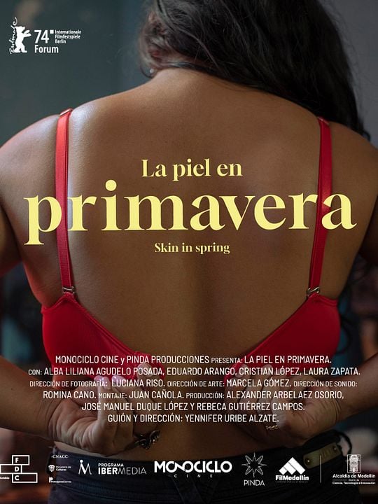 La Piel En Primavera : Póster