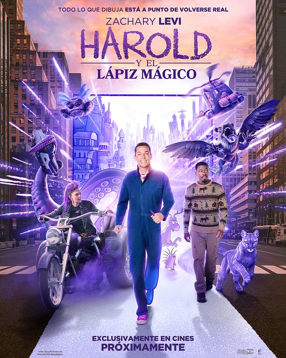 Harold y su crayón mágico : Póster