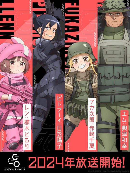 Sword Art Online Alternative: Gun Gale Online : Póster