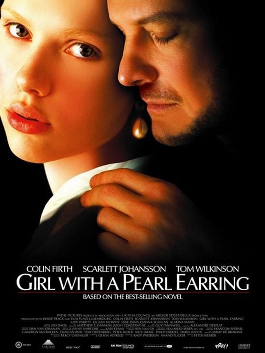 La joven con el arete de perla : Póster