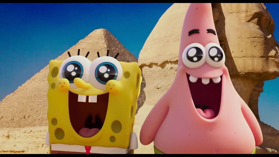 Tráiler de Bob Esponja Un héroe fuera del agua